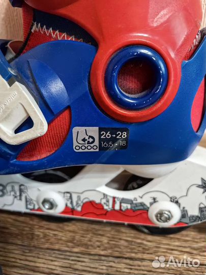 Роликовые коньки детские р. 26-28