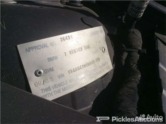 Разбор на запчасти BMW 7 E65