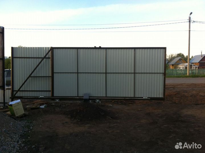 Ворота сдвижные уличные