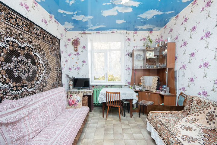 Комната 18 м² в 1-к., 2/3 эт.