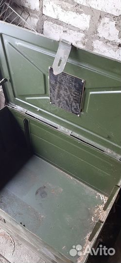 Ящик военный металлический