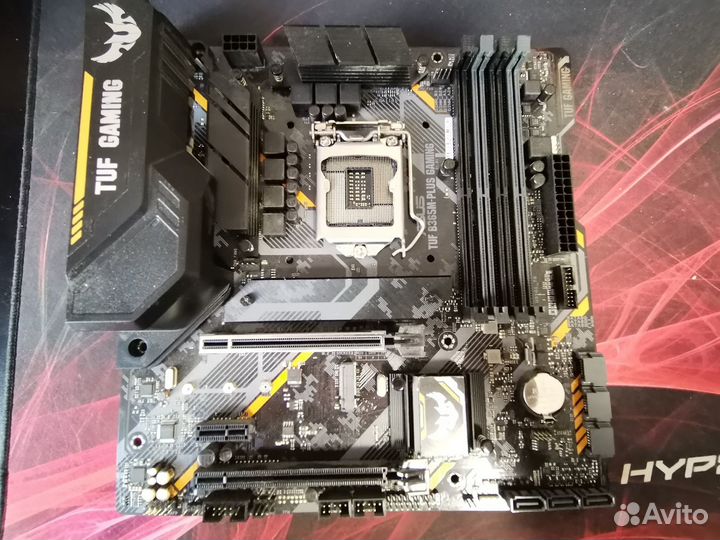 Плата asus LGA1151-v2 B365 TUF B365M-plus gaming