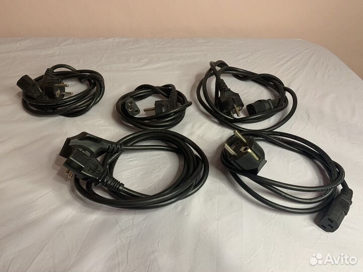 Кабель питания, кабель vga