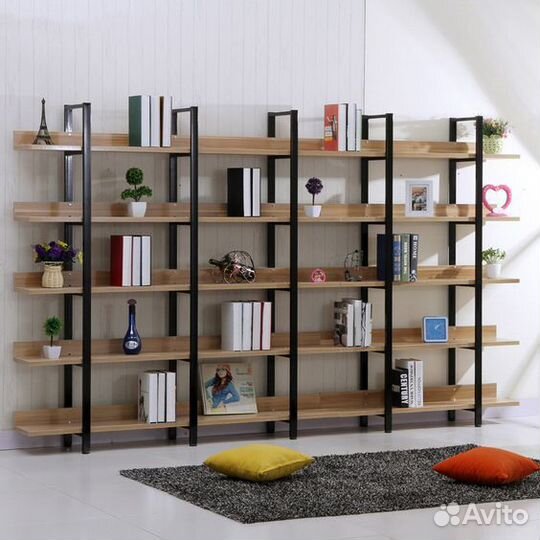 Стеллажные конструкции лофт