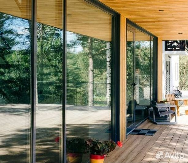 Изготовление алюминиевых дверей