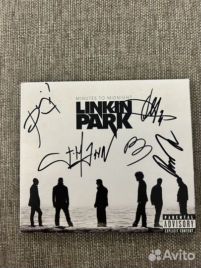 Диск с автографом Linkin Park