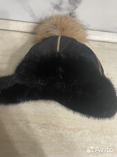 Шапка зимняя меховая женская норковая