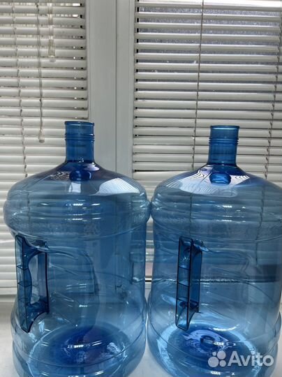 Пэт бутыль 18,9 литра с ручкой многооборотная