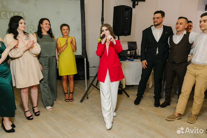 Диджей и Ведущая на свадьбу, юбилей, выпускной