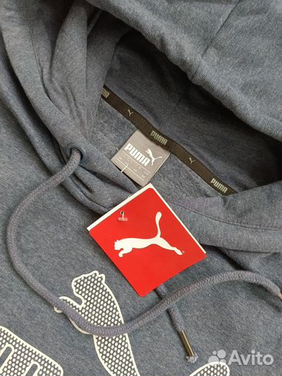 S,М,L,XL Худи puma на тонком флисе хлопок 66%