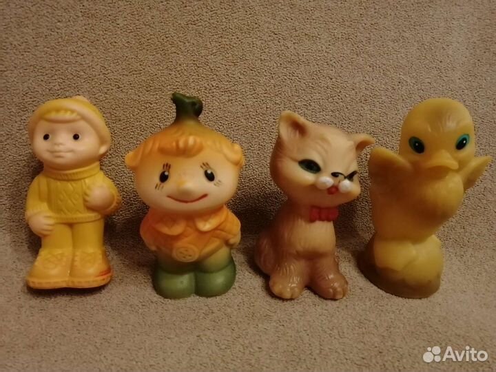 Резиновые игрушки СССР
