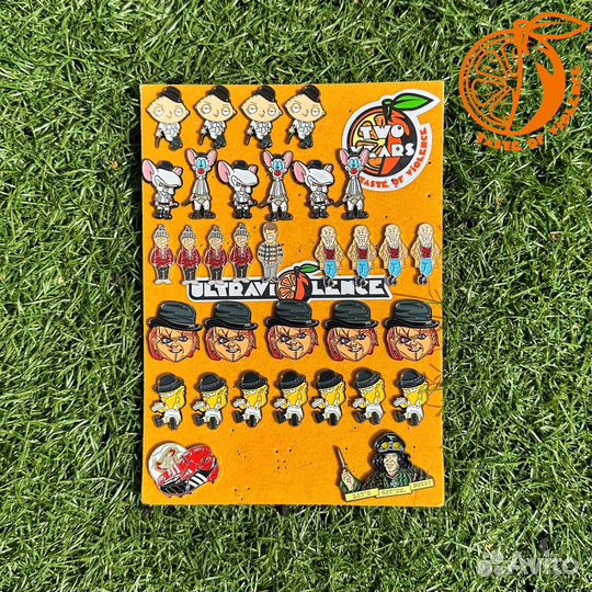 Футбольные значки casual pin