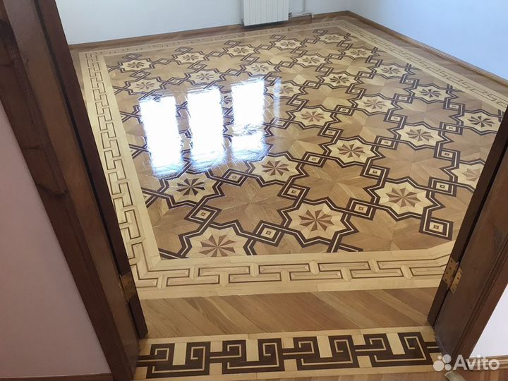 Паркет. Укладка, циклёвка, (шлифовка). Краснодар