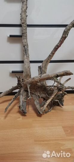 Коряга в аквариум