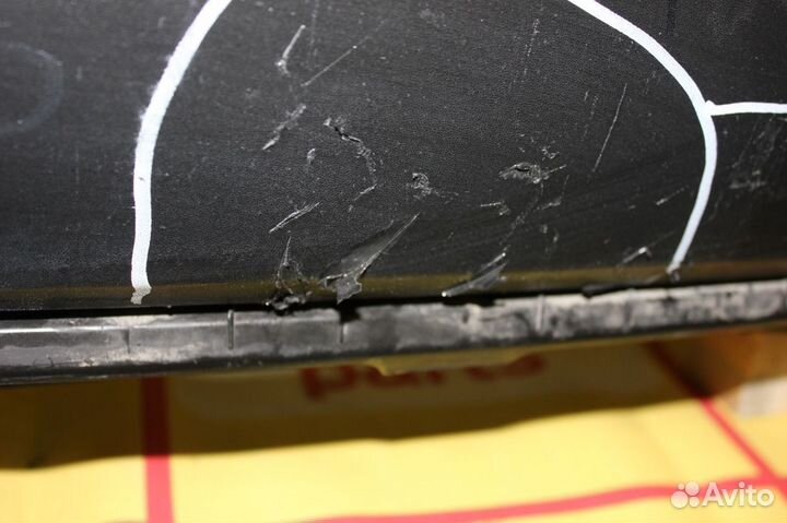 Панель бампера заднего - Hyundai Santa Fe 3