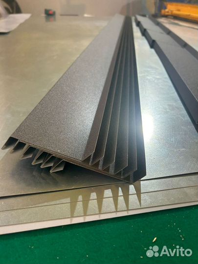 Фасонные изделия из листового металла для кровли и