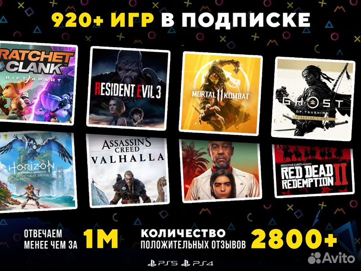 Подписка PS plus Premium Для PS4&PS5