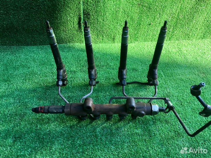 Топливная рампа с форсунками Ford Transit 2.4 tdci