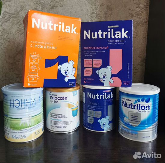 Смесь Nutrilak, Nutrilon лечебная