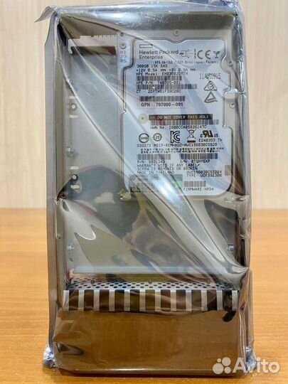 Жесткий диск HPE MSA 300Gb J9V68A 787654-001 2.5