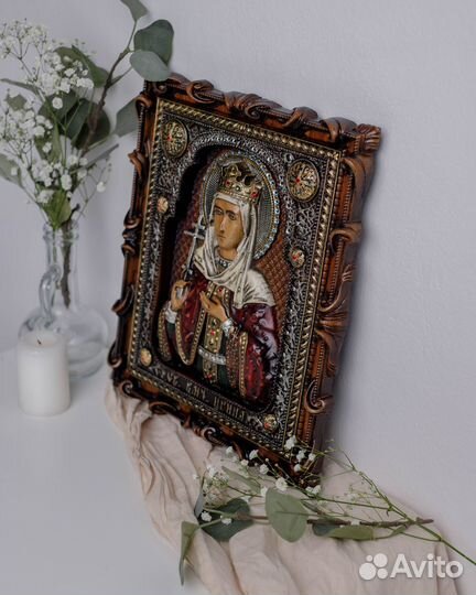 Икона Святой Ирины 32х25 см