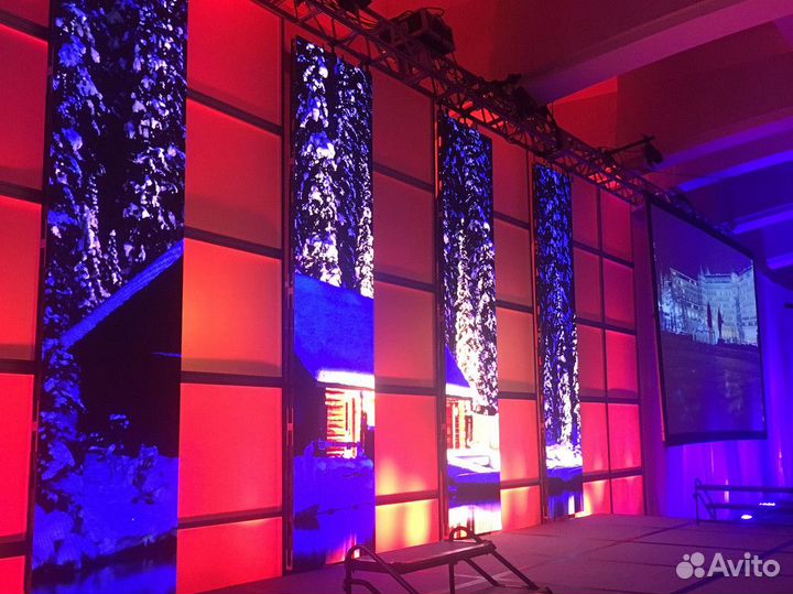 Светодиодный экран / Рекламный экран