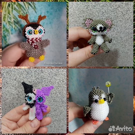 Амигуруми из бисера