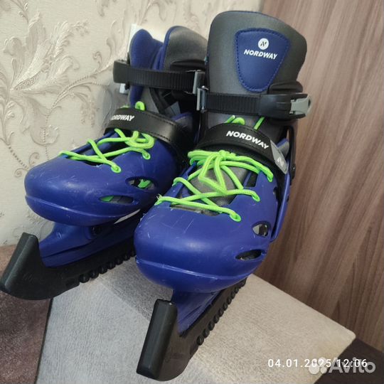 Коньки раздвижные детские