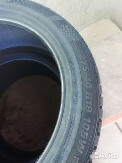 Kumho WinterCraft WP72 275/40 R19 105W