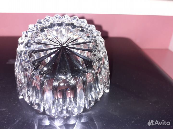 Хрустальная икорница