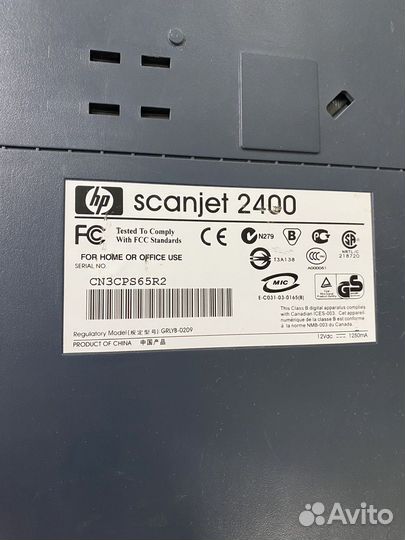 Сканер hp scanjet 2400