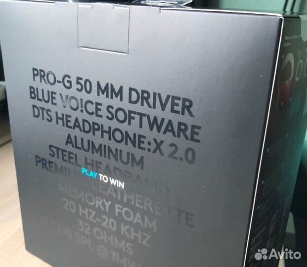 Наушники Logitech G PRO X (новые, чек, гарантия)