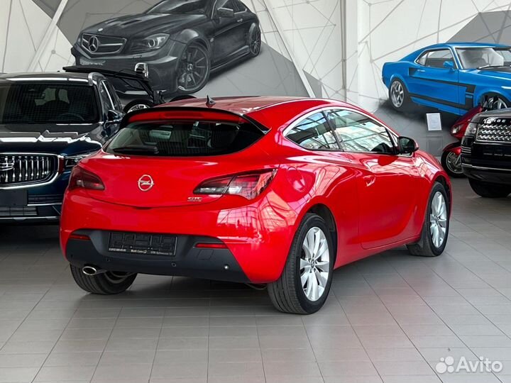 Opel Astra GTC 1.4 AT, 2012, 131 000 км
