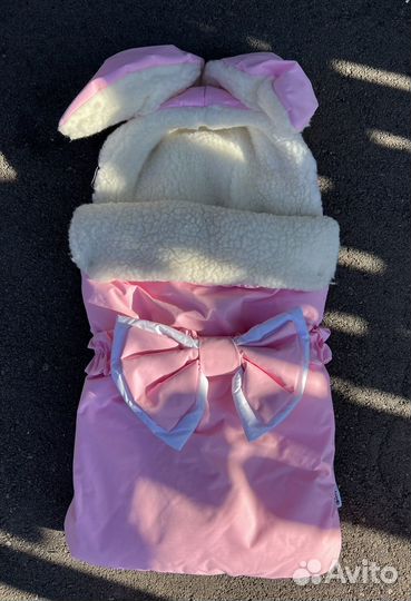 Конверт на выписку зимний для девочки