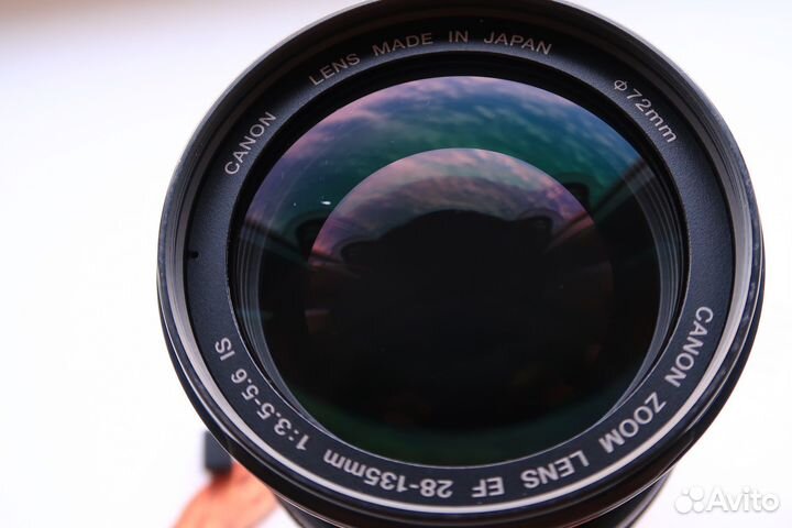 Объектив Canon EF 28-135 IS USM+бленда (сост сред)