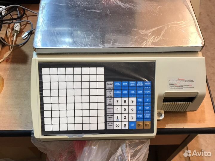 Новы Весы CAS CL5000J-15IS. Весы самообслуживания