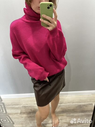 Свитер фуксия