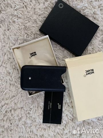 Чехол iPhone 5,5s,SE оригинал Montblanc оригинал