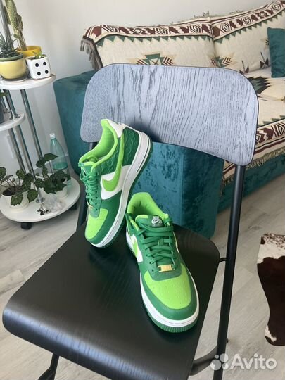 Кроссовки nike air force St. Patrick