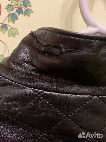 Плащ женский деми экокожа