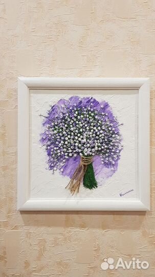 Картина - техника скульптурная живопись