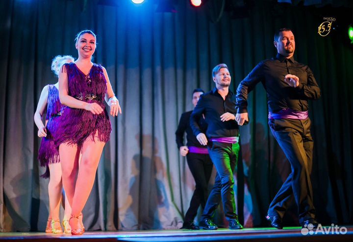 Платье латина сальса бачата с бахромой 44-46