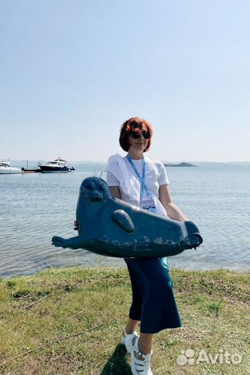 Сувенир панно с Байкала Нерпа