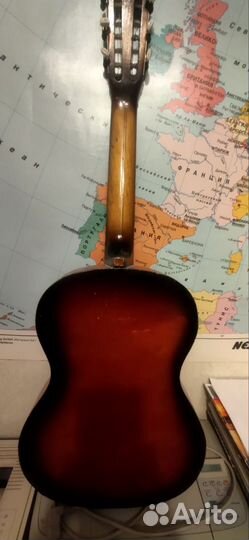 Классическая гитара шестиструнная бу