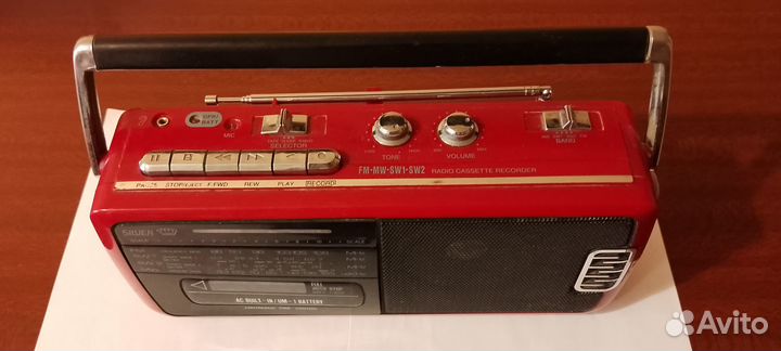 Кассетная магнитола СССР 