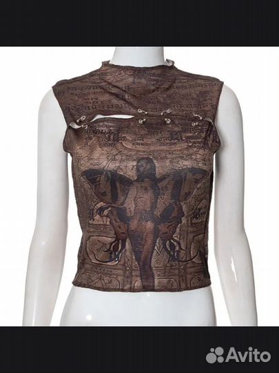 Топ майка y2k