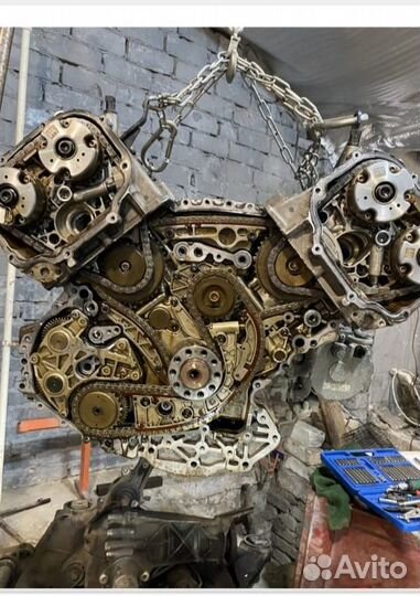 Двигатель audi q7 4 2 bar в разборе