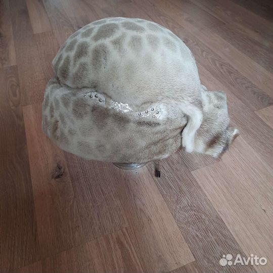 Шапка норковая женская