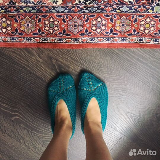 Вязаные следочки