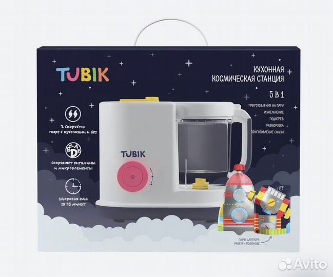 Tubik Блендер-пароварка